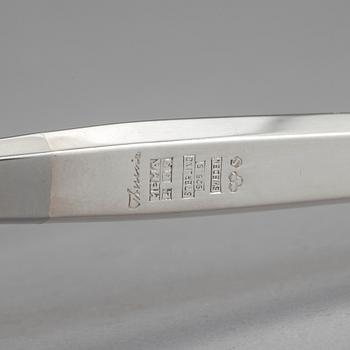 PARTI SILVER, 3 delar, bland annat, Tiffany. 1900-talets andra hälft. Vikt ca 220 g.