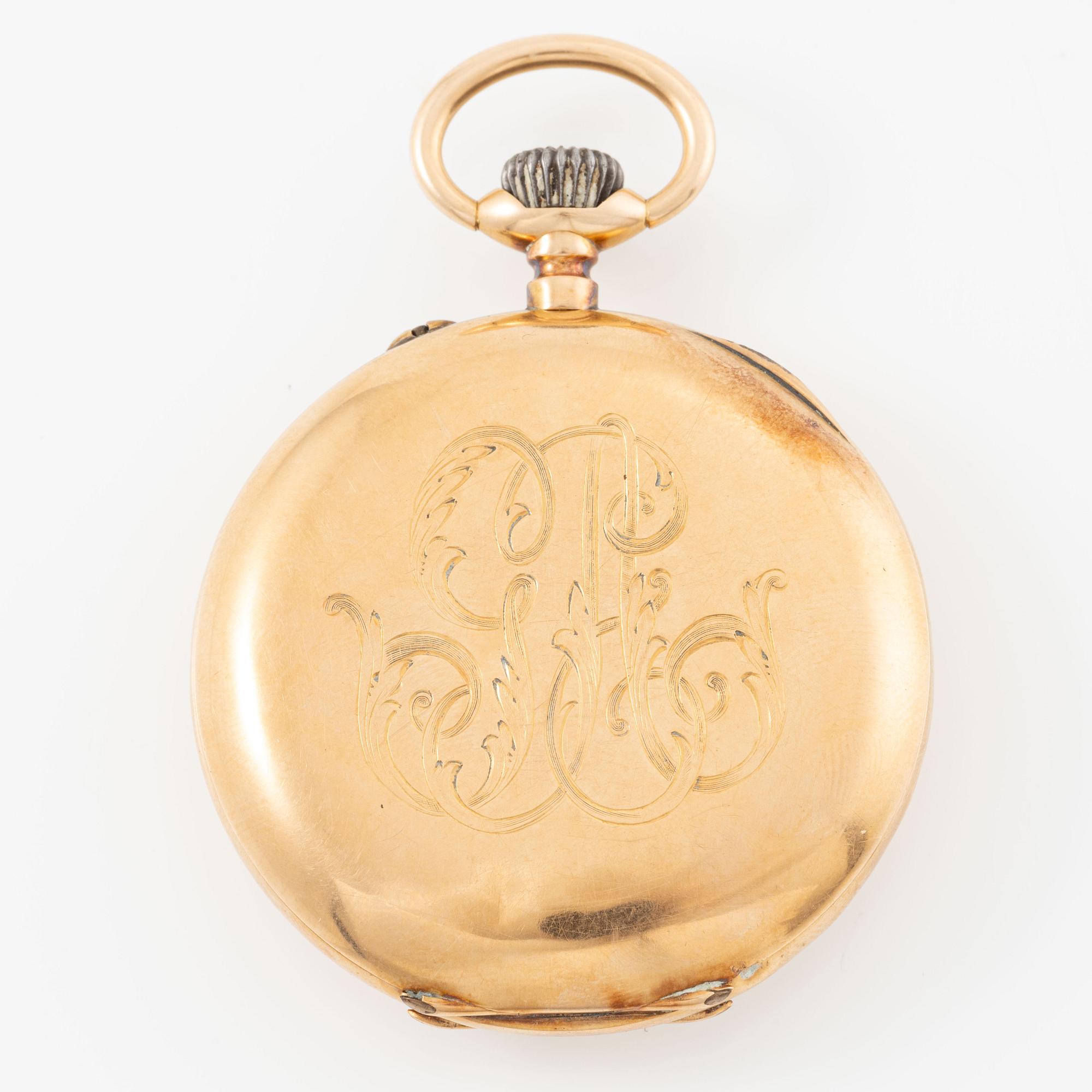 Halda, pocket watch, 50 mm.