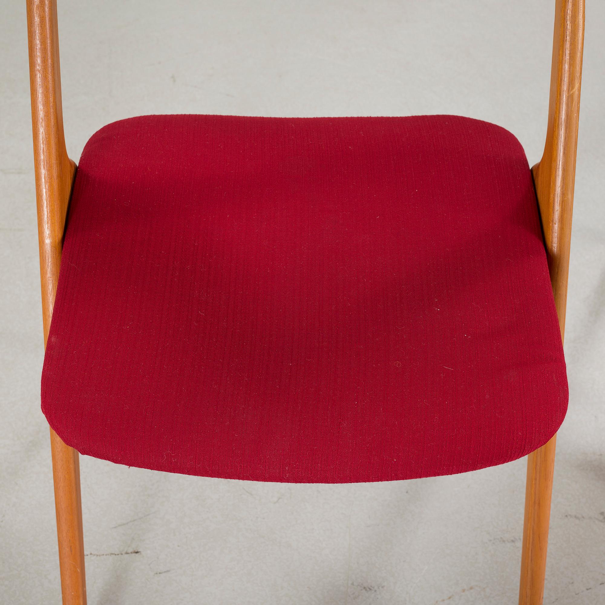 STOLAR, 3 st, Albin Johansson & Söner, Hyssna, 1950/60-tal.