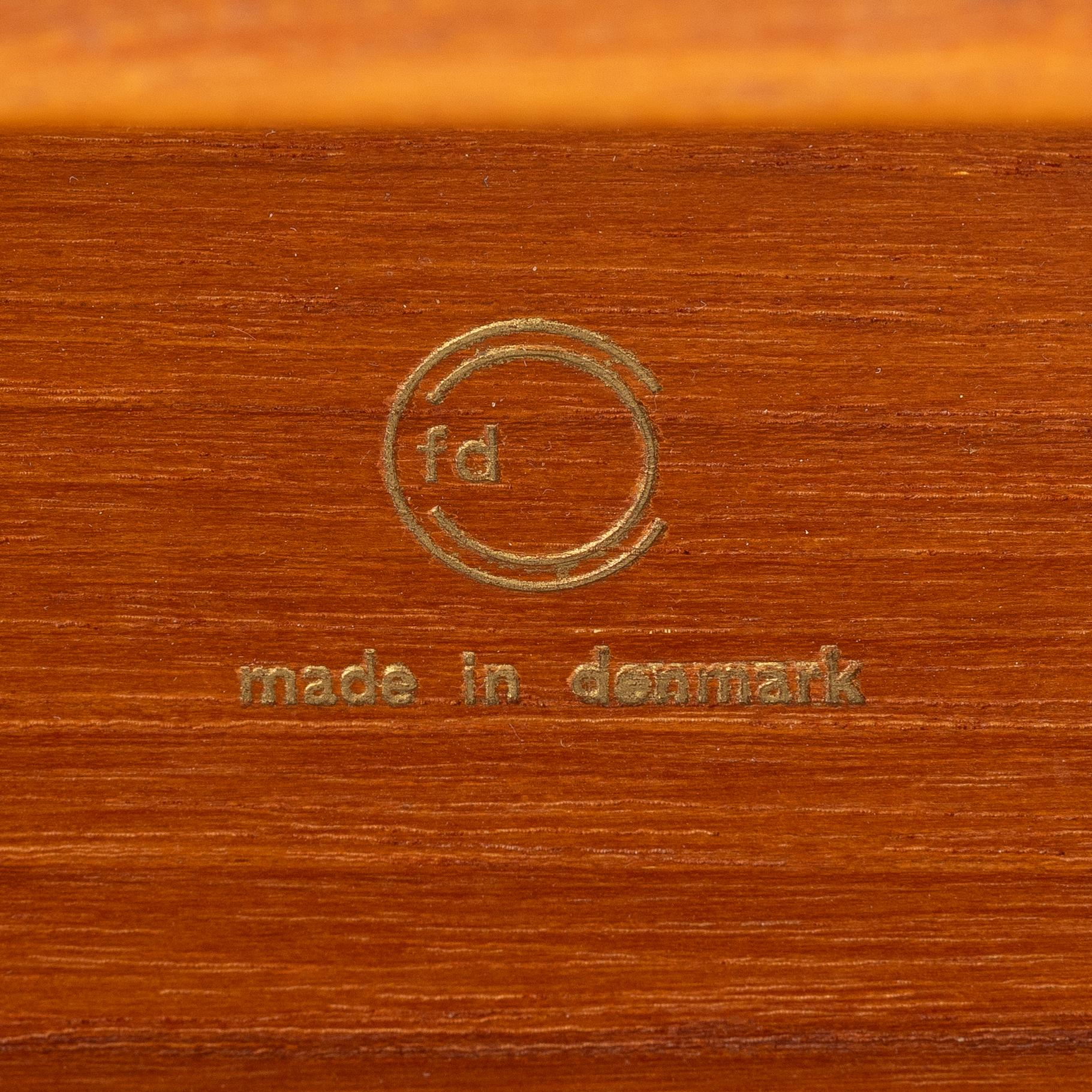 Coffee table, FD Møbler, Denmark. 1960s.