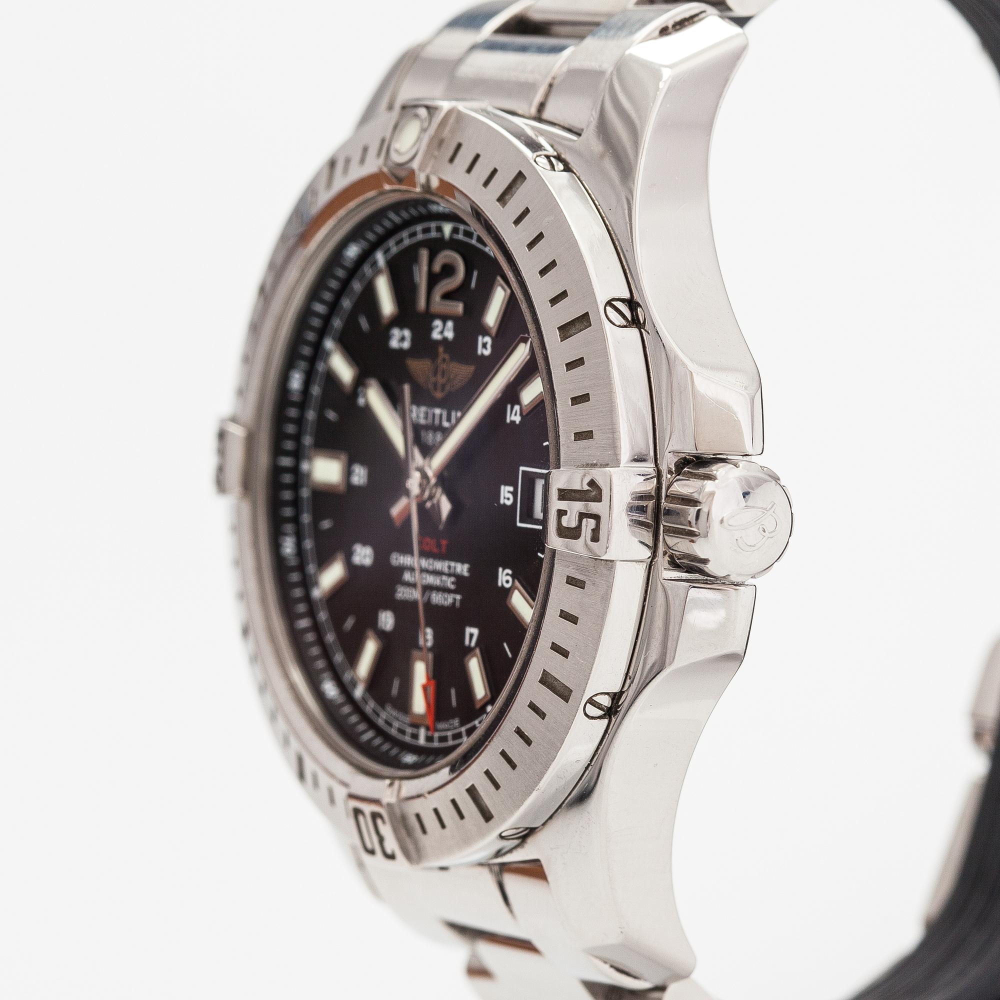 Breitling, Colt, rannekello, 41 mm.