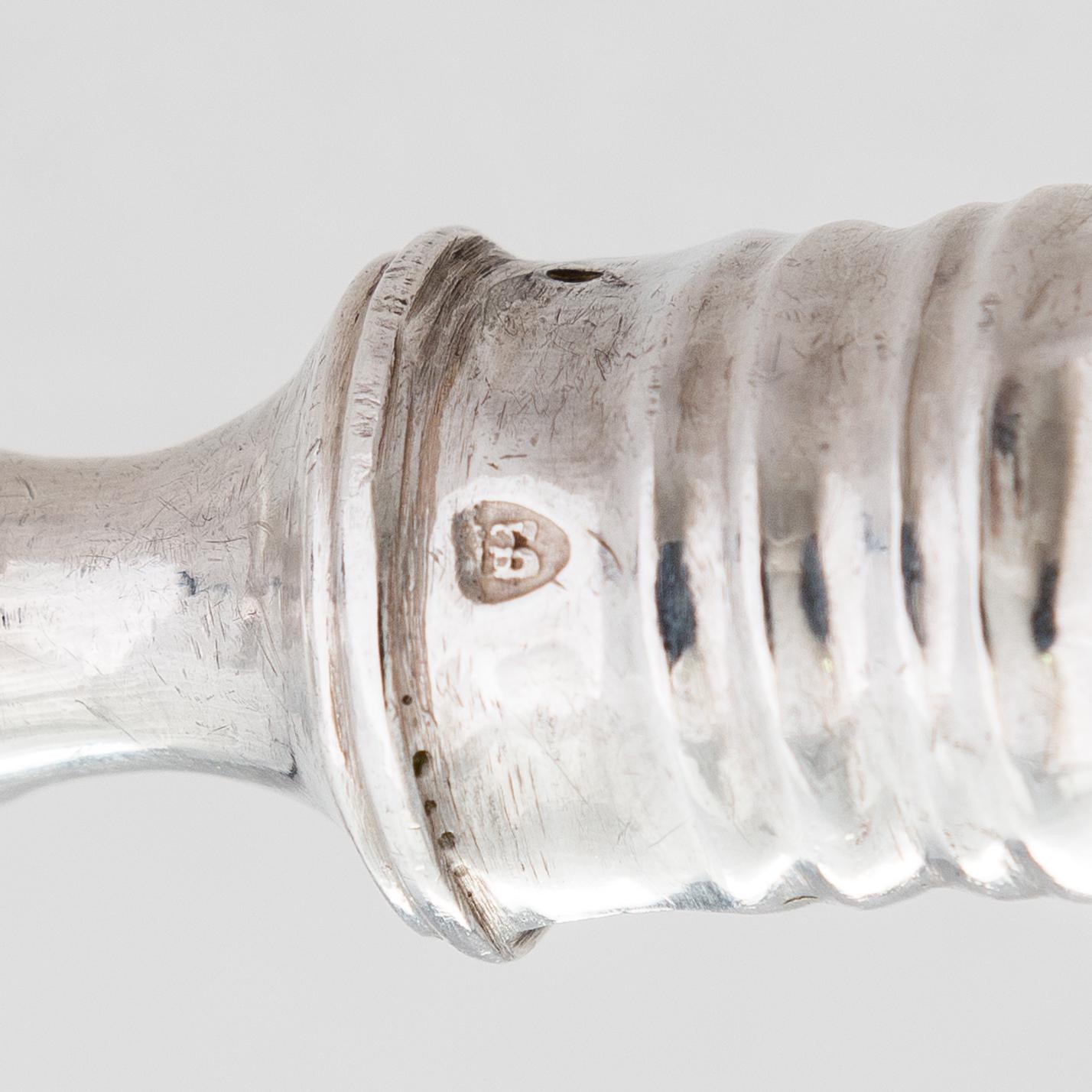 Fiskspade, silver, Ryssland 1900-talets början.