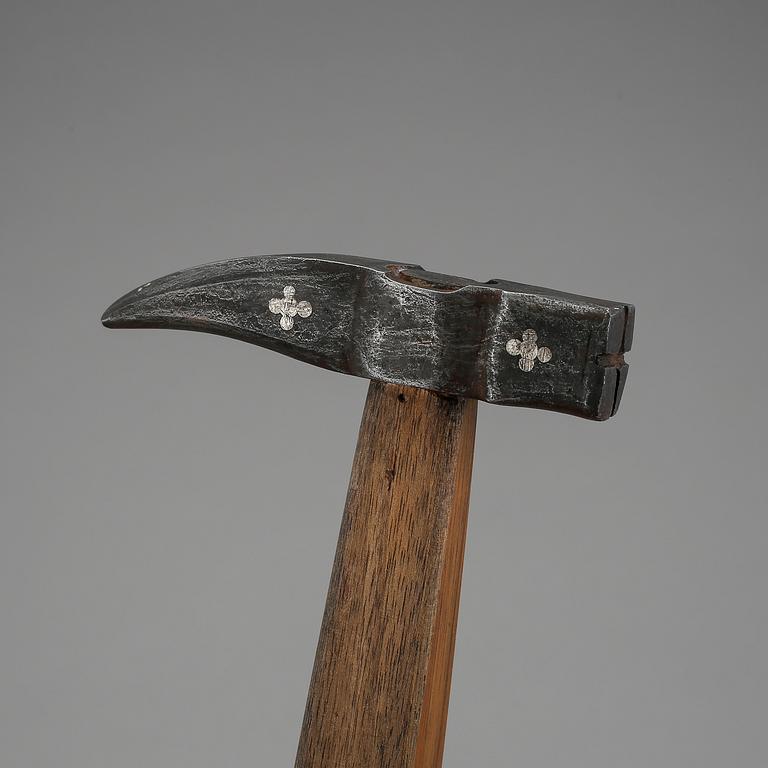 KLUBBA, smidesjärn, troligen östeuropa 1800-tal.