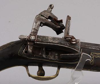 FLINTLÅSFRAGMENT, 1800/1900-tal.