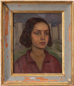 Hilda Heyman, Porträtt av flicka.