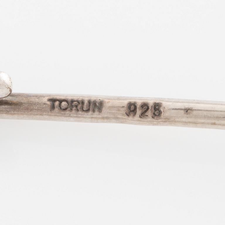 Vivianna Torun Bülow-Hübe, hänge, sterlingsilver och jaspis, Jakarta.