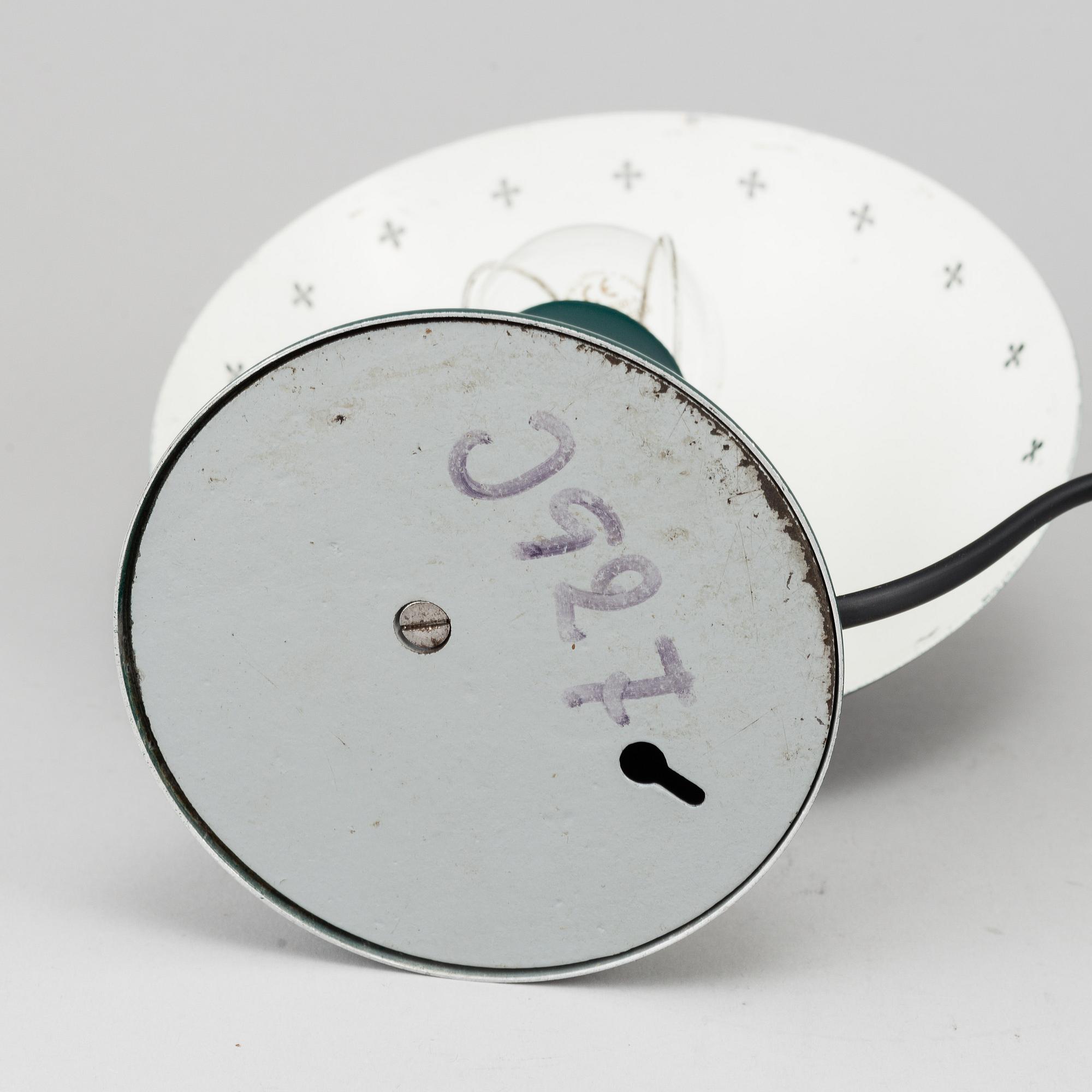 A Swedish table lamp, Edward Hagman AB, Norrköping, mid 20th century.