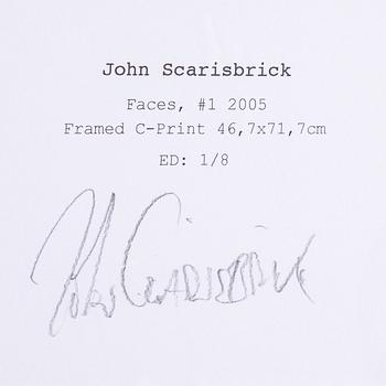 JOHN SCARISBRICK, C-rptin. Signed on label on verso.