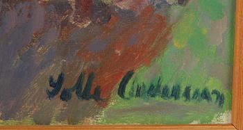 ANDERSSON, LOLLE, olja på pannå, sign.