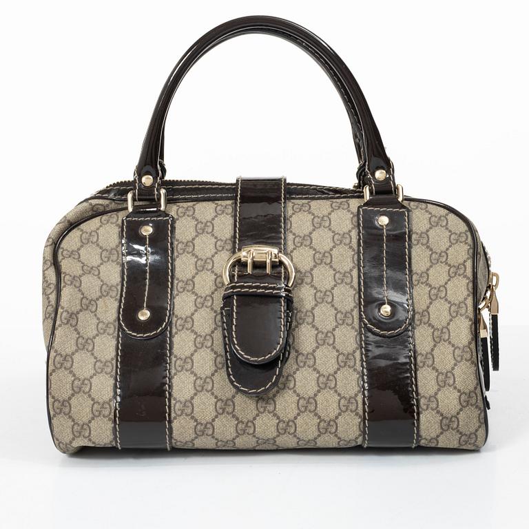 Gucci, väska, "GG Supreme Boston Bag".