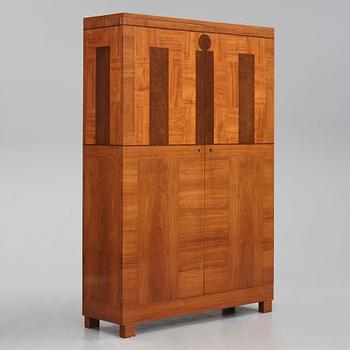 Carl Malmsten, a veneered cabinet, executed by Hjalmar Jackson, Stockholm 1935.