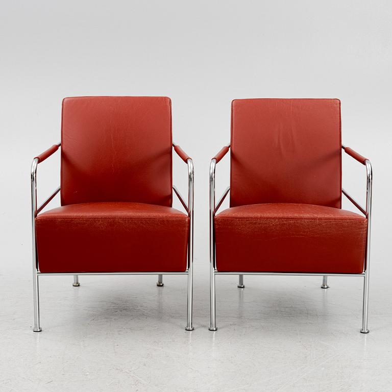 Gunilla Allard, a pair of 'Cinema' armchairs, Lammhults.