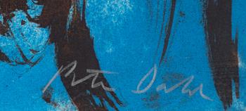 Peter Dahl, färglitografi, signerad 121/210.