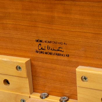 CARL MALMSTEN, a 'Guldheden' cherry wood bed, Åfors Möbelfabriks AB.