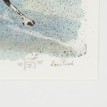 Lars Pirak, lithograph in colours, signed 40/360.