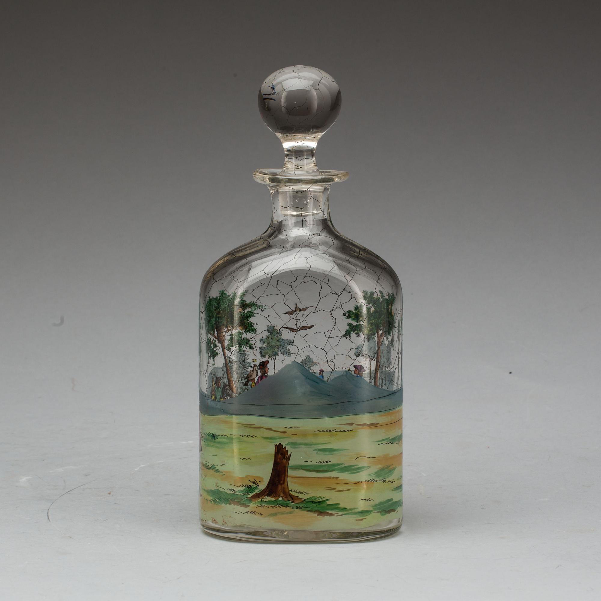 KARAFF MED PROPP, glas, Tyskland.