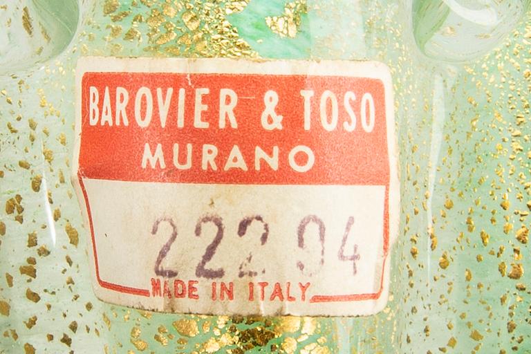 Samling glas, 6 st, Murano Venedig, 1900-talets mitt.