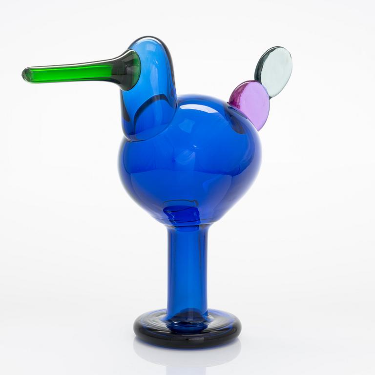 Oiva Toikka, A glass bird, signed Oiva Toikka IITTALA SCOPE 2019 291/500.