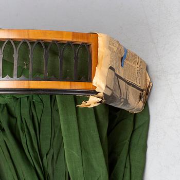 A mid 19th century Biedermeier bedframe.