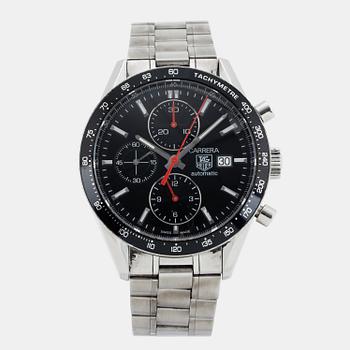 TAG HEUER, Carrera, Juan Manuel Fangio, chronograph, wristwatch, 41,5 mm.