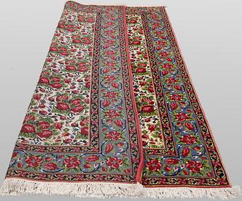 An Afshar rug, 197 x 144 cm.