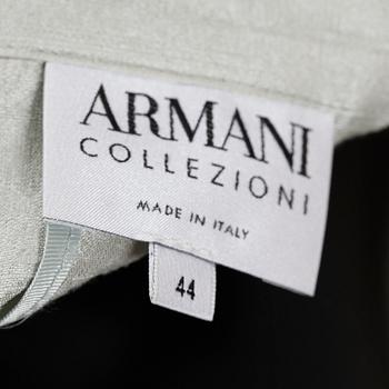 ARMANI, a silk evening jacket.