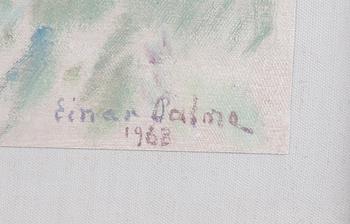 PALME, EINAR, olja på duk, sign o dat 1968.