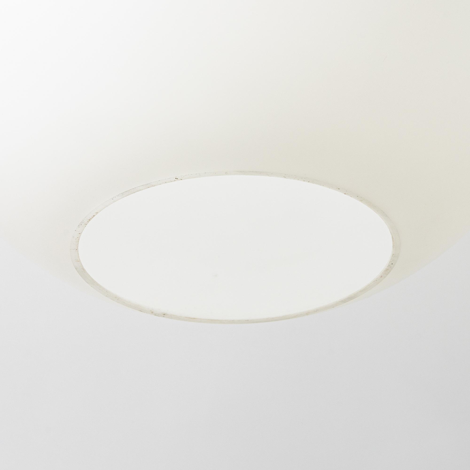 Vilhelm Wohlert, Ceiling lamps, a pair, “Satellit” for Louis Poulsen, Denmark, late 20th century.