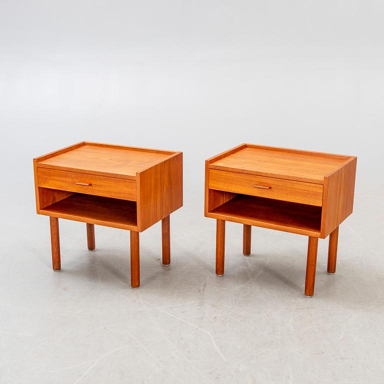 Hans J Wegner, sängbord ett par Ry möbler Danmark 1900-talets senare del.