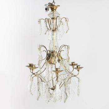 Chandelier, Baroque style, 20th century.