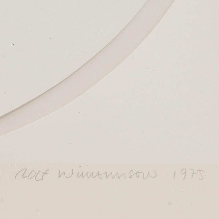 ROLF WILHELMSSON, multipel, 2 st, sign o numr 7/111  dat- 1975.