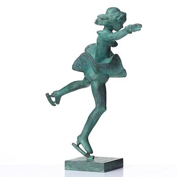 Carl Milles, "Skridskoprinsessan" (=The skater princess).