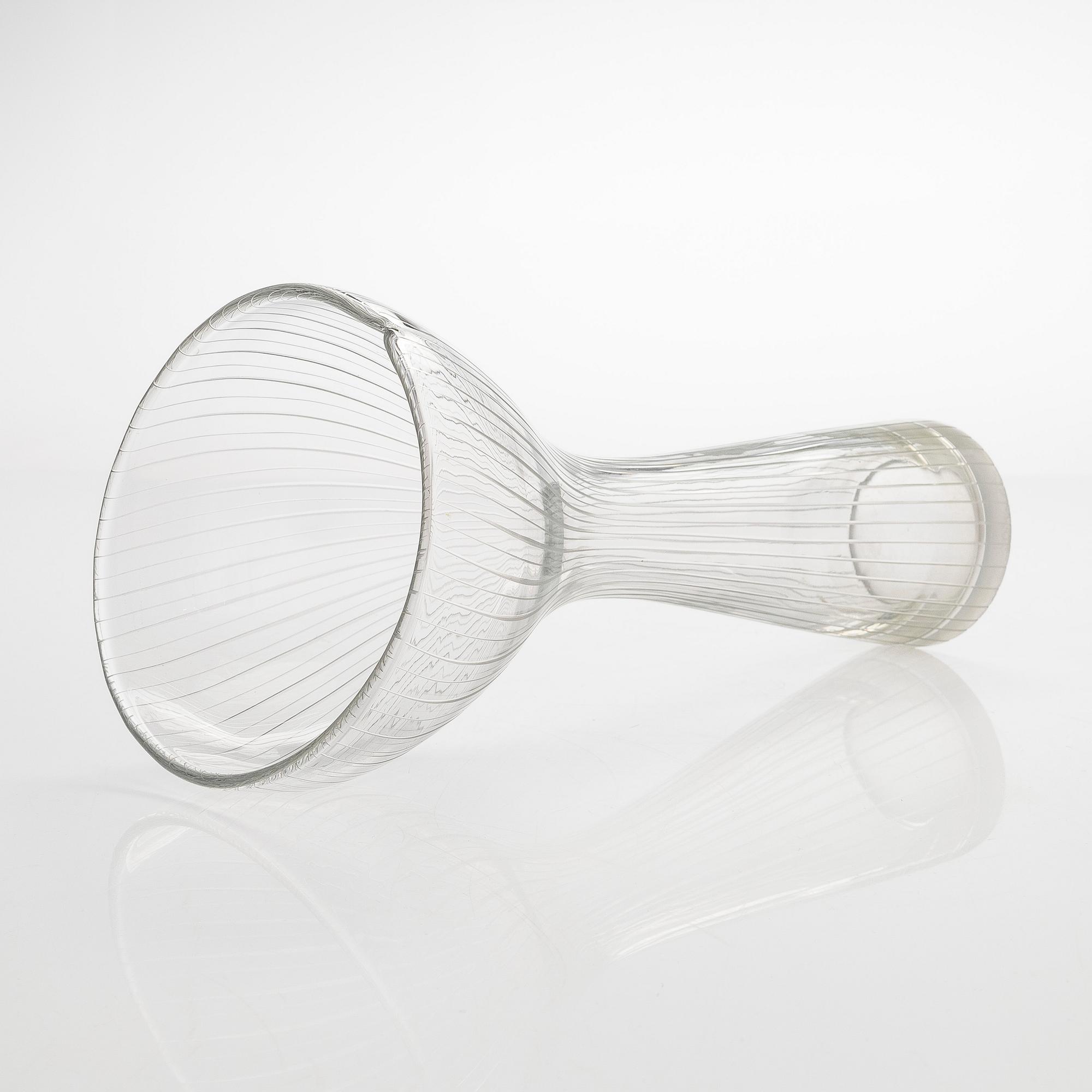 Tapio Wirkkala, vas, modell 3520, signerad Tapio Wirkkala Iittala -54.