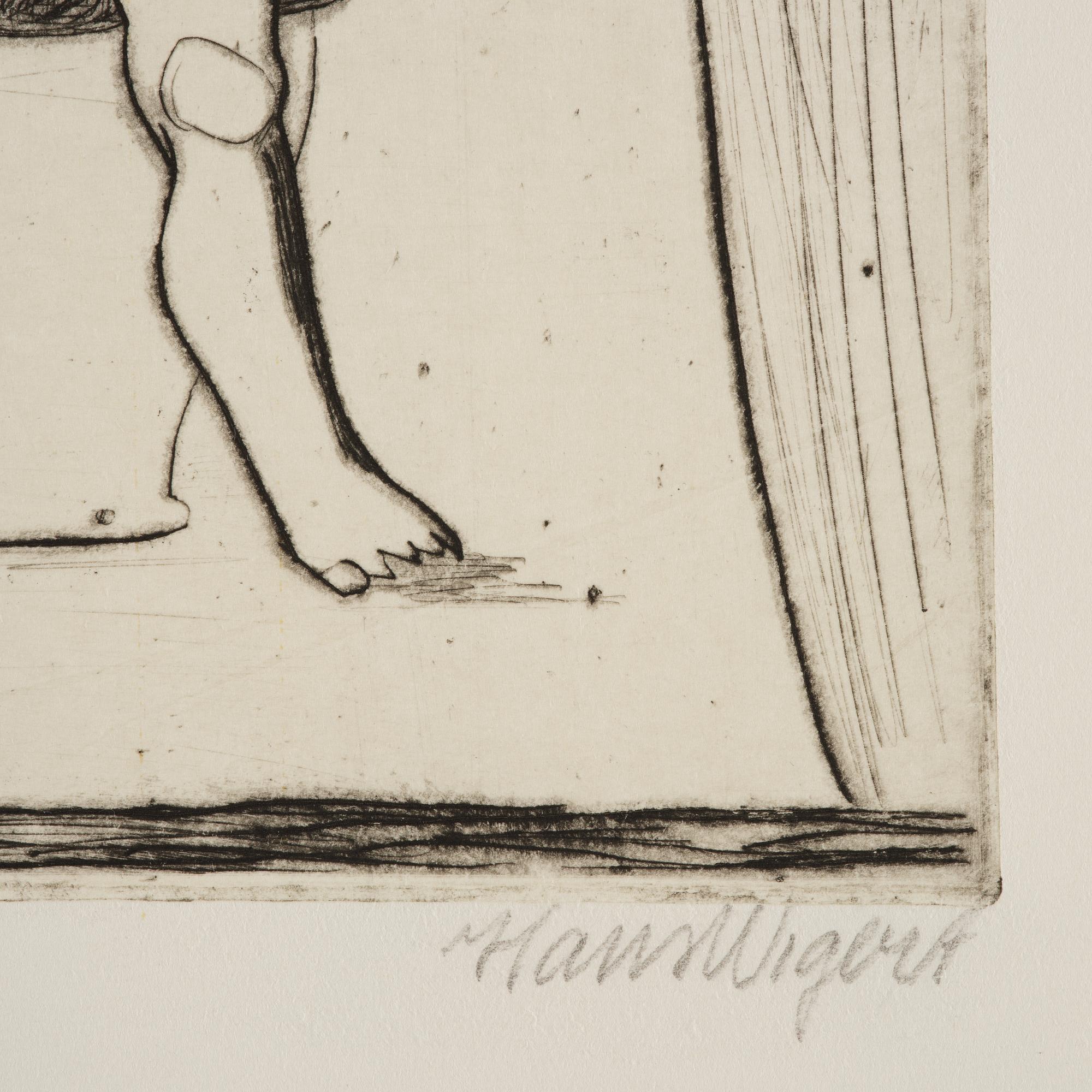 Hans Wigert, Nude.