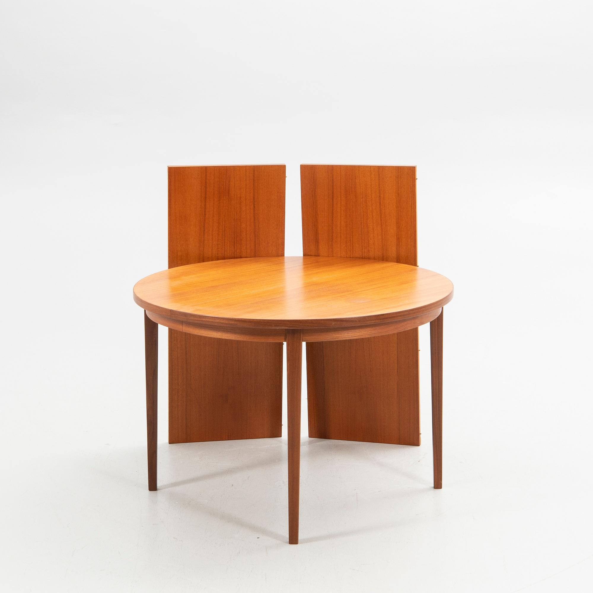 Matbord, 1960-tal.