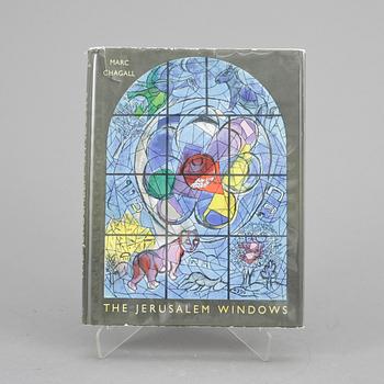 BOK, "Vitraux Pour Jéruslem", Marc Chagall, Utgiven av Andre Sauret, Monaco 1962.