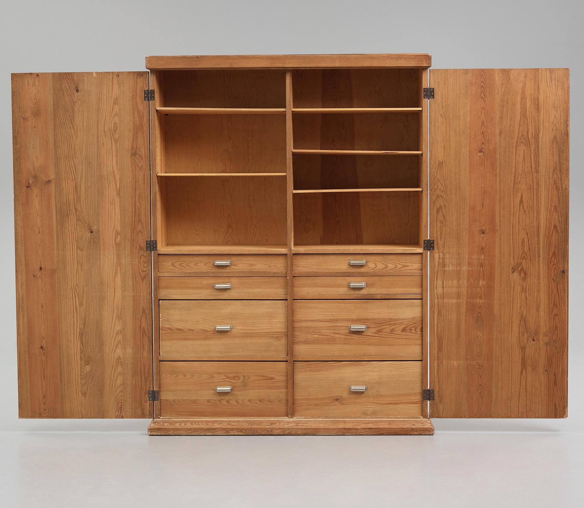 A pine cabinet, Sweden, 1930s.