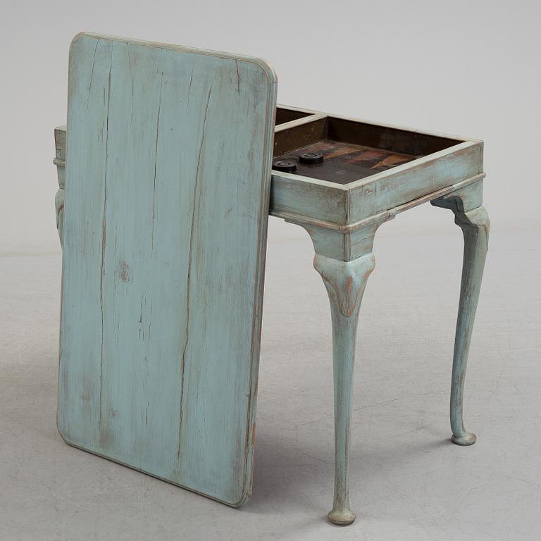 SPELBORD, senbarock, 1700-tal.