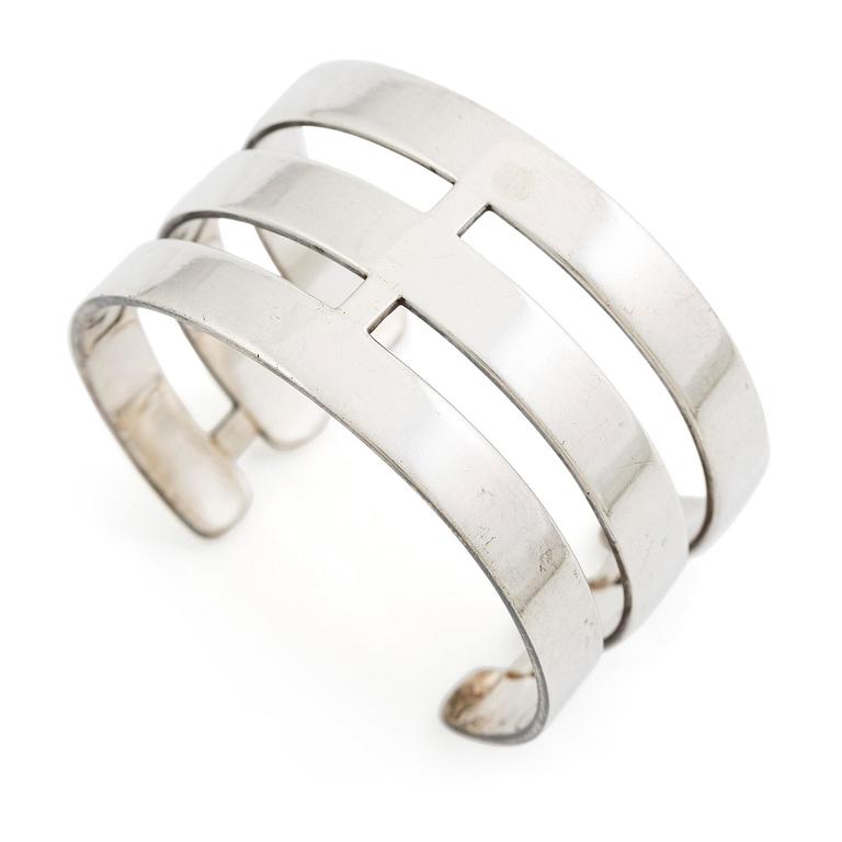 Sigurd Persson, a bracelet, silver, Stockholm 1973.