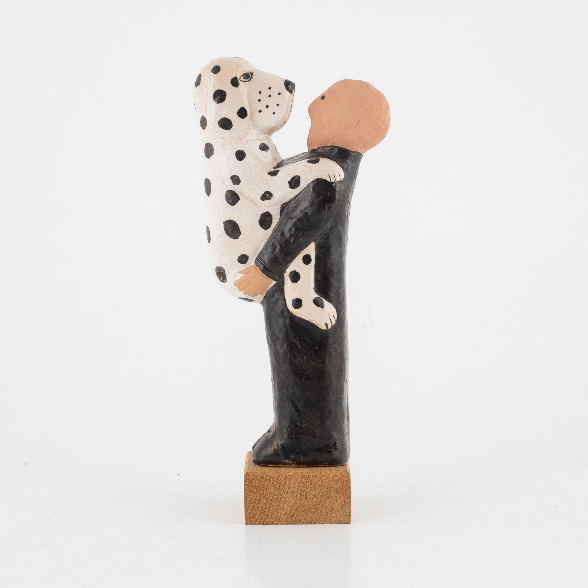 Lisa Larson, figurin, "Vänner", K-Studion, Gustavsberg.