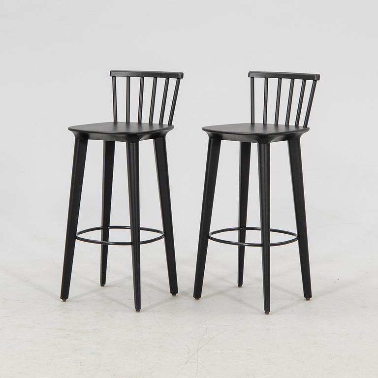 Ingrid & Olle Wingård, a pair of bar stools for Minus 10.