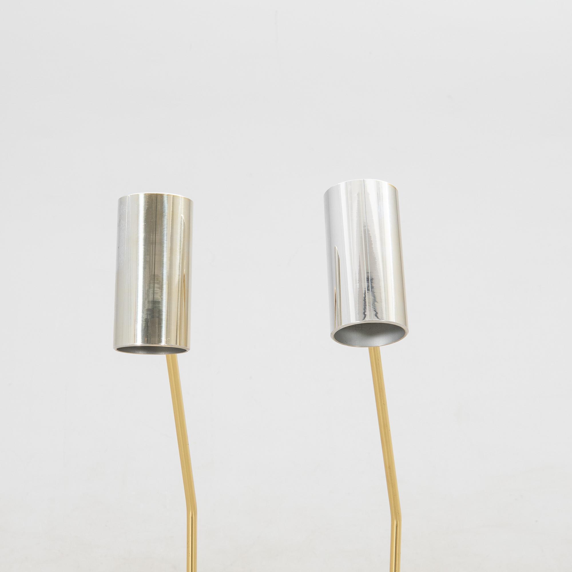 Golvlampor ett par Bergboms 1900-talets senare del.