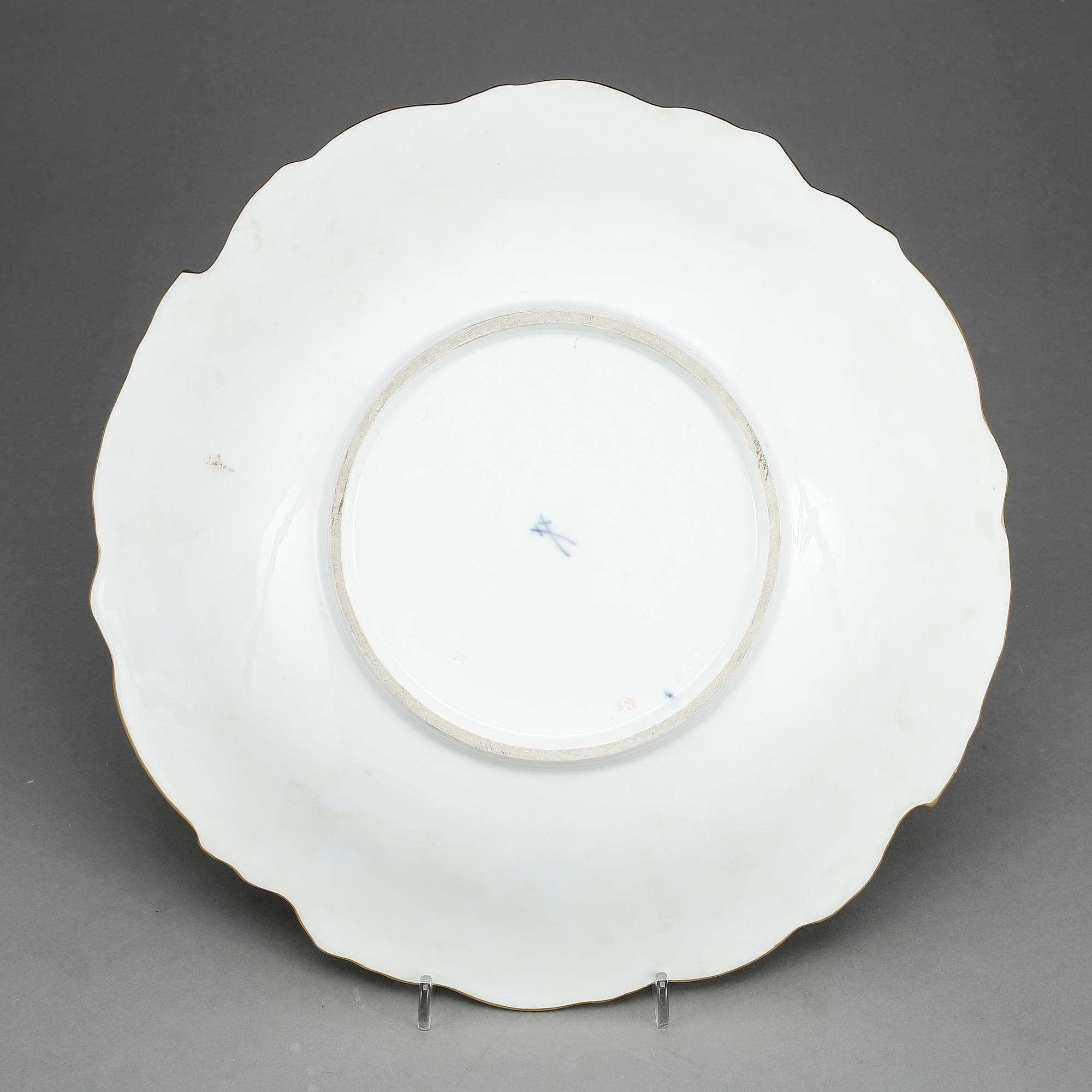 SKÅL, porslin, Meissen 1900-tal.