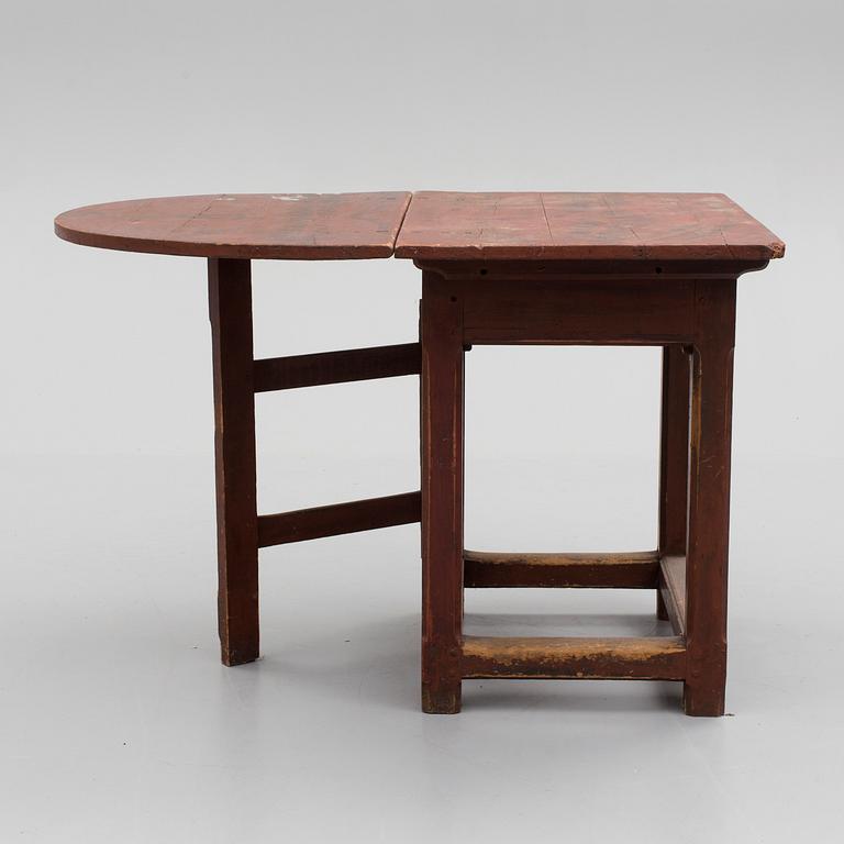 A 19th century table.