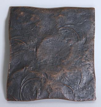 PLÅTMYNT, 1/2 daler, 1758.