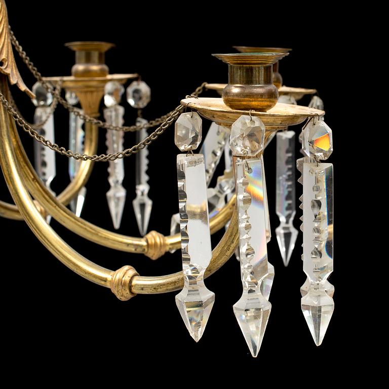 Ljuskrona, sent 1800-tal.