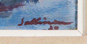 Tyko Sallinen, Hus på klippan.