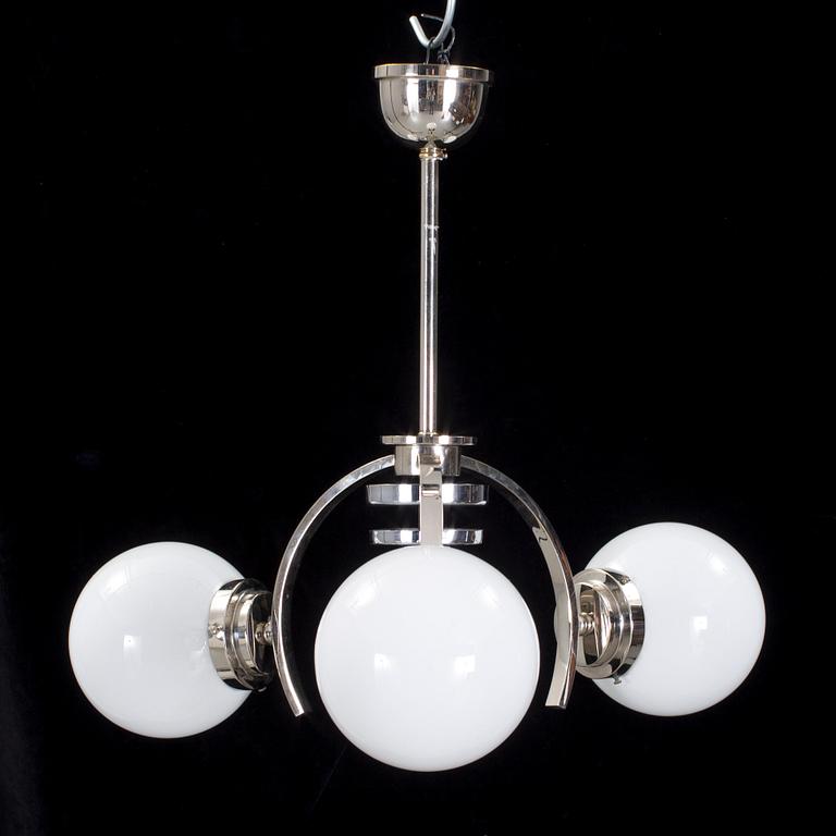 TAKLAMPA, art deco, 1930-tal.