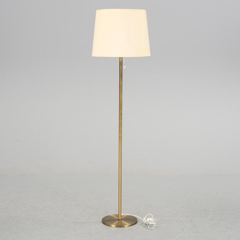A Luxus brass standard light, second half of the 20th Century.