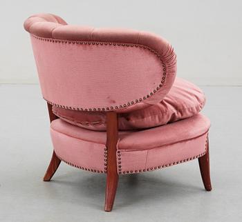 FÅTÖLJ, Otto Schultz för JIO Möbler Jönköping, 1940-50-tal.